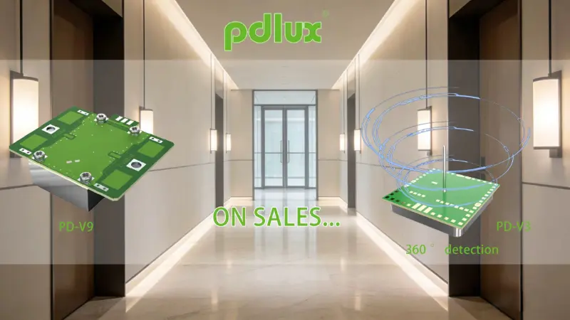 Pd-v9 & pd-v3 микротолқынды қозғалысқа арналған сенсорлар